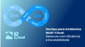 Pipeline DevOps integrado com múltiplas nuvens públicas.